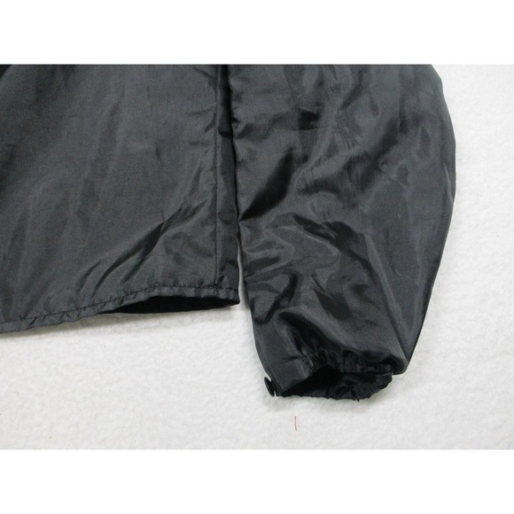 Vanson Leathers Jacket Mens Large Black Zip-In Liner Windbreaker Nylon Mesh - Picture 2 of 9